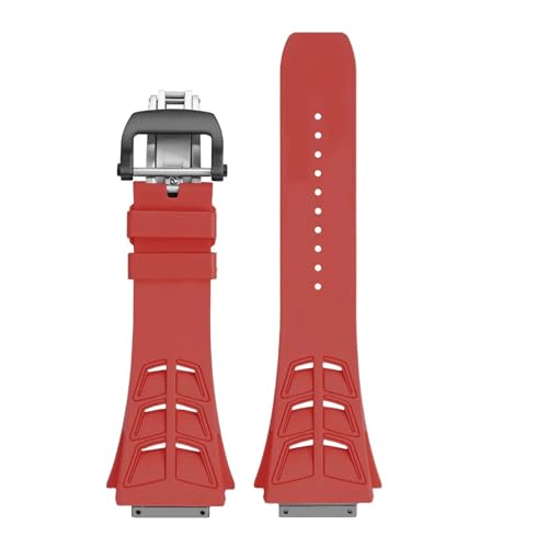 Bracelet RM030 anti transpiration caoutchouc fluoré résistant boucle spéciale