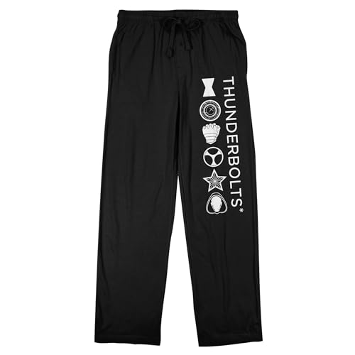 Thunderbolts Movie Black Sleep Pajama Pants