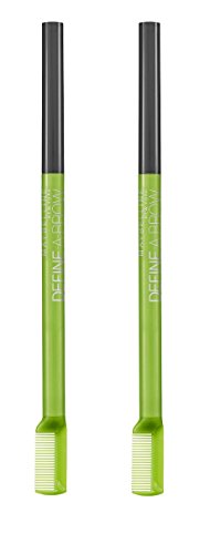 Maybelline New York Define-a-Brow Eyebrow Pencil, Dark Blonde, 2 Count