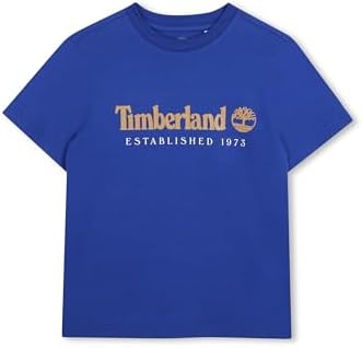 Timberland Boys T-Shirt Blue, Blue, 4 Years