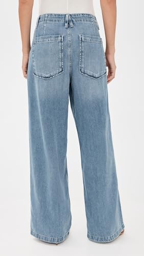 Good American Women's Lite Linen Denim Pants3