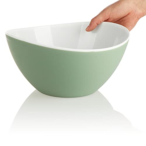 Com-four® 2x Ciotole di plastica - insalatiere