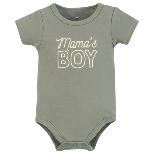 Hudson Baby Unisex Baby Bodysuit, Short and Sock, 3-Piece Set3