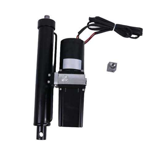 Image of HOLDWELL 12V 10'' 25A Hydraulic Motor Heavy Duty Electric Linear Actuator 2300lbs Compatible with Dump Trailers, Lift Tables, Solar Tracking System, Wheelchair Lift