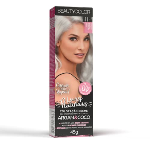 Coloração Individual BEAUTYCOLOR - 11.11 Louro Claríssimo Especial Platinado