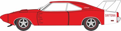 Oxford 1/87 Dodge Charger Daytona 1969 Rojo miniatura 7