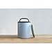AirScape Planetary Design Kilo Coffee Storage Canister - US Patented Inner Plunger Lid Removes Excess Oxygen - Don't Buy airtight, Buy AIR-Less - Holds 2.2 lbs Coffee Beans - (Matte Gray)