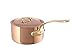 Mauviel M'Heritage 200 B 2mm Polished Copper & Stainless Steel 5-Piece Cookware Set With Brass Handles, Made In France
