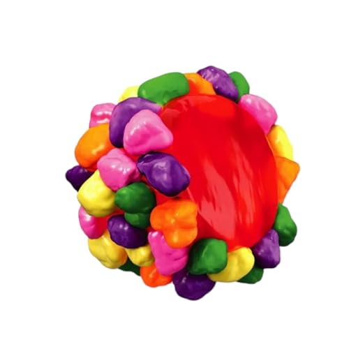 KLub Bulk Gummy Cluster -1.5 lbs Vibrant Rainbow Flavors, Deliciously Fun Clusters, Perfect for Snacking Gummy Clusters Candy, Rainbow Candy Mix with Tangy, Sweet, Gummy and Crunchy Texture - Delicious Classic Sweet Explosion of Strawberry, Grape, Orange, and Lemonade Flavors for Kids and Parties(24 oz)