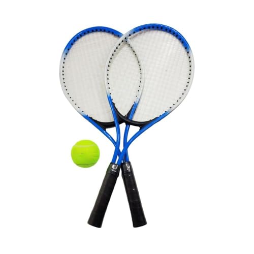 KIT 2 RAQUETES DE TÊNIS 1 BOLA E 1 BOLSA RAQUETE ESPORTIVA LAZER TREINO