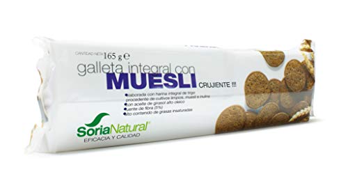 Alecosor Galleta Integral Con Muesli Soria Natural Bolsa Hermética 165G