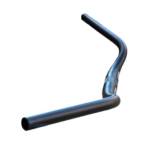 UPANBIKE Urban Road Bike Retro Lenker 31,8 mm Schnurrbart Form Extra Breit Dutch M Form Schwarz