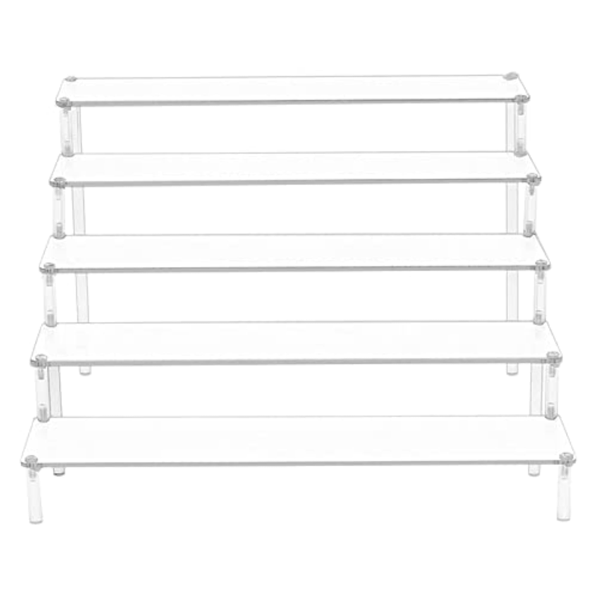 Multi Purpose Ladder Tier Acrylic Rack