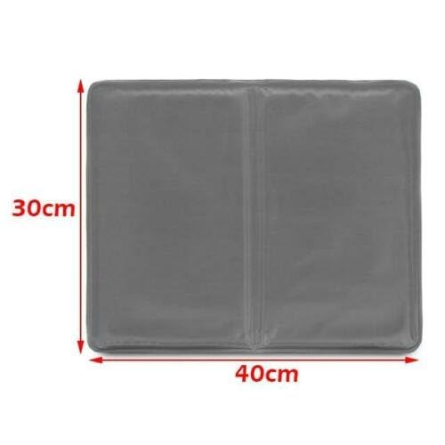 ARA CHOICE Magic Cool Cooling Gel Pad Pillow Mat Laptop Cushion Yoga Pet Bed Sofa Dog Durable Self Great for Dogs Cats in Hot Summer Cat Pads Ice Silk Pup & Small Cats - Image 3