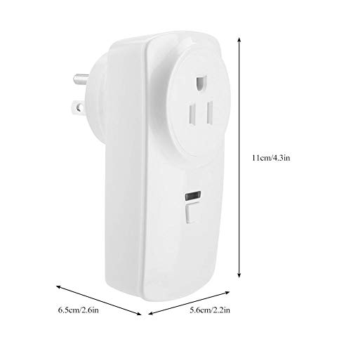 Wireless Power Socket Adjustable Remote Control Outlet Switch for Household Lamp Electrical Appliances - Thumbnail 3
