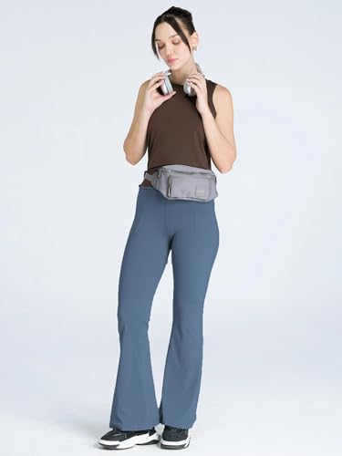 Image of CAVA Tall Hourglass Flared Leggings for Women | V-Waistband, Anti-Camel Toe Design, Tall Fit, Flared Bottoms, Deep Pockets, Sculpting Stretch Fabric