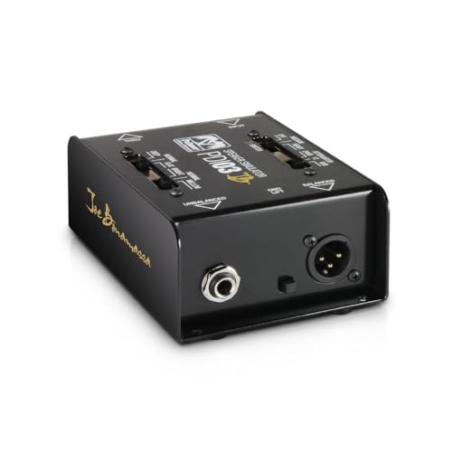 Palmer PDI 03 JB - Passive DI-Box mit Lautsprechersimulator, Joe Bonamassa Signature Model, schwarz