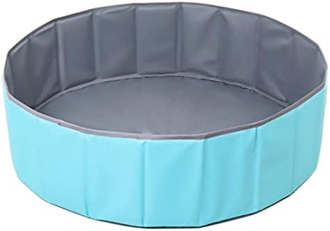 Savieva Foldable Kids Baby Ball Pit, Playhouse Playpen Ocean Ball Pool for Toddler Boys Girls, Portable Ocean Ball Pit Pool Children Game Play Toy Indoor Outdoor (80cm, Blue)