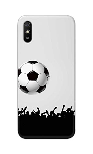Image of Printed Hard Back Cover Case for Mi Redmi 9A | Mi Redmi 9AT | Mi Redmi 9A Sport Back Cover (Football Icon) -702