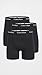 Calvin Klein Men's Cotton Stretch 3-pack Boxer Brief, 3 Black, X-Large