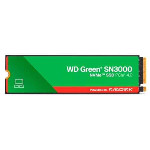 Western Digital SSD M.2 2TB Green SN3000 NVMe PCIe 4.0 5000/4200MB/s WDS200T4G0E