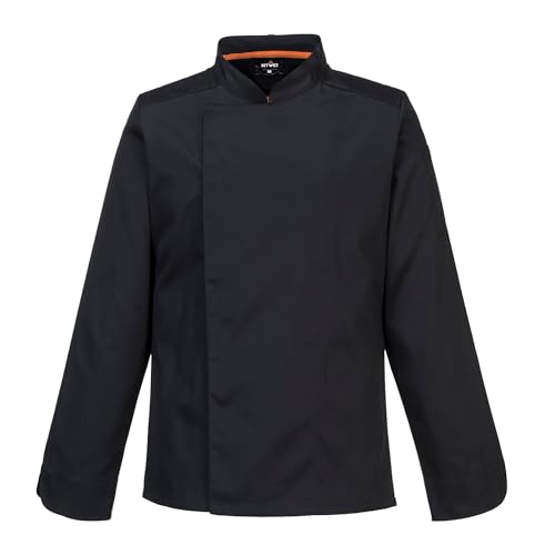 Portwest MeshAir Pro Jacket L/S, Size: L, Colour: Black, C838BKRL