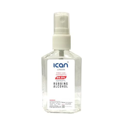 99.9% Isopropyl Rubbing Alcohol Travel Spray