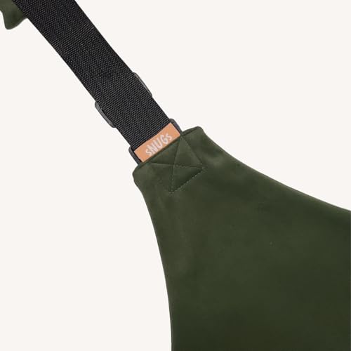 Image of Snugs Ergonomic Baby Carrier | Luxe Edition | Toddler carrier | Sling carrier | Breathable and Lightweight Fabric | Adjustable Straps | Suitable for 8 Months to 4 Years | Supports Up to 20 Kg (Forest Green)