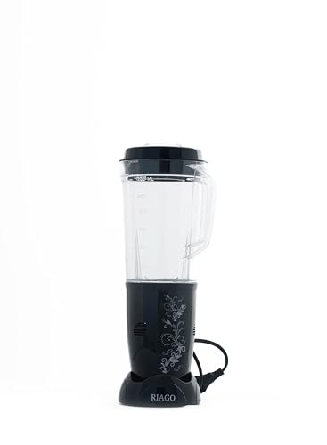 Image of Riago High Speed Bullet Mixer for Smoothies and Juices| Blender | Mini Mixer Grinder | Buller Mixer Grinder | Portable Bleder|Small Mixer | 450W 100% Copper Motor| 2 Years Warranty with 3 Jar | Black