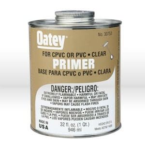 OATEY 16 OZ Clear Primer - NSF Listed (30752) (24/Each)