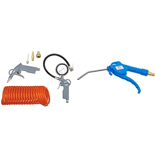 ABAC 6 Pièces Kit d'Accessoires & BGS 3208 | Soufflette à air comprimé | 100 mm