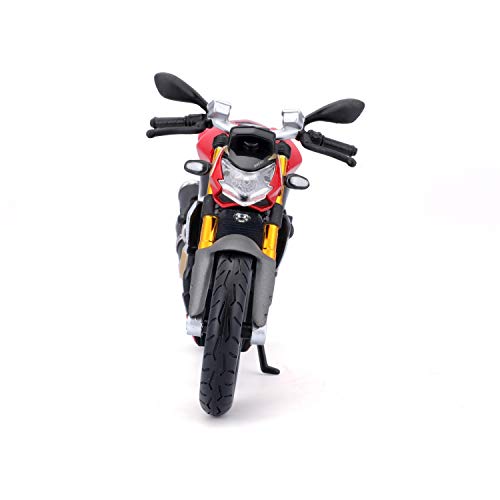 Maisto 1:18 Ducati Streetfighter S - Modèle Réduit Moto En Métal - Neuf Dans Sa Boîte Avec Support