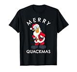 Feliz Navidad del Pato Santa Donald de Disney Camiseta