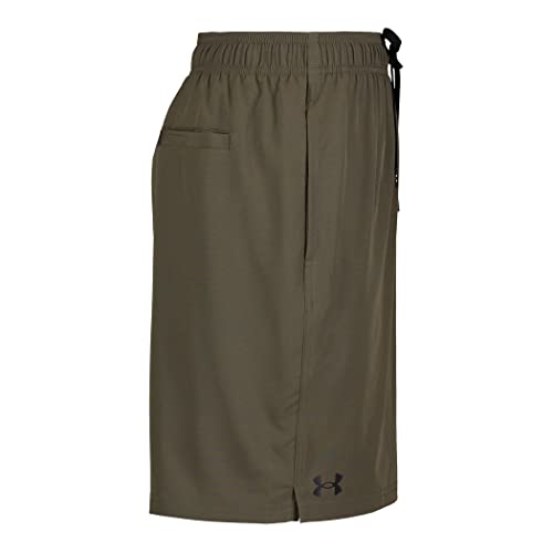 Image of Under Armour Men's Compression Lined Volley Swim Trunks, UPF 50+ Sun Protection, Drawstring Closure & Elastic Waistband