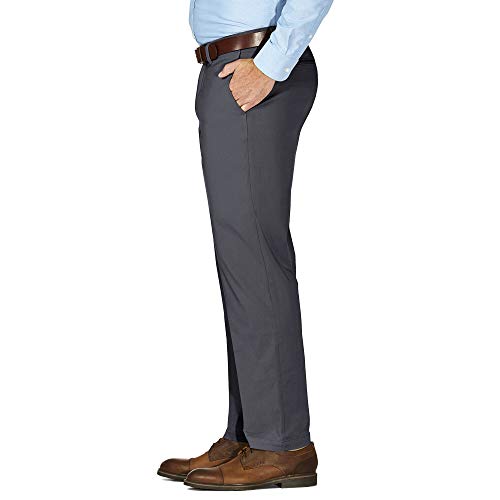 J.M. Haggar Men's Luxury Comfort Slim Fit Stretch Chino Pant2