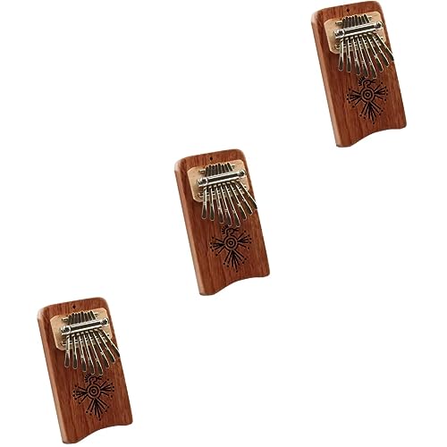 Mini kalimba instrument de musique portable Vaguelly piano à pouce 3 pièces
