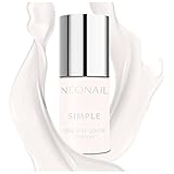 Crème Here's a NEONAIL novelty in a gorgeous, classic colour. Crème is a white, semi-transparent polish from the SIMPLE collection, which is a 3-in-1 product. What does that mean? Simply apply white on the nail, cure under LED lamp and stylisation is ready - no base coat, top coat or Cleaner!