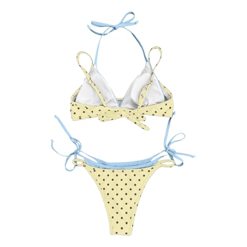 Bikini double couche gainant deux pièces découpé avec short F602 - 4