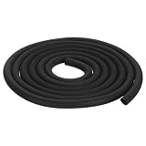 QUARKZMAN Nastro Tenuta Gomma Espansa, Diametro 12mm (15/32") Lunghezza 3,5 Metri (11,48 piedi) Gomma EPDM Rotonda per Guarnizioni Fai Da Te Magazzino Tappetini Tubi Schiuma Artigianato