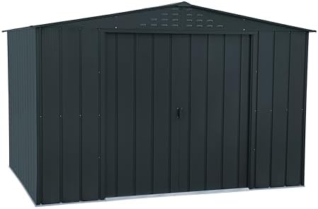 Duramax TOP Shed 10 x 8 (7.28 m²) Abri de jardin en métal, fabriq...