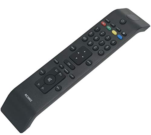 ALLIMITY RC3902 Remote Control Replace for Telefunken TV T40R906DVB-T TE19880B17 TE22180B24FC10ELED TE22910 TE32931N17-HLED-SLIM TE42882B16FH TF3236HX900LU - Image 3