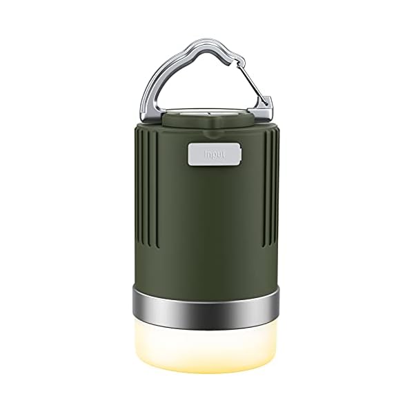 EMNT LED Campinglampe 15000mAh mit USB Aufladbar Camping Laterne Tragbar Wasserdicht, Camping Licht mit 4 Lichtmodi für…