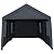 NOWENSOL Carport Canopy 10x20ft Heavy Duty with Removable Sidewalls & Doors, Portable Car Port Garage Shelter for Boat, Party, Outdoor Camping Tent, UV Resistant