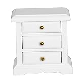 Conception fonctionnelle à 3 couches: Les trois niveaux fournissent un espace de stockage supplémentaire pour vos articles miniatures, ce qui en fait une pièce pratique et décorative pour votre maison de poupée.