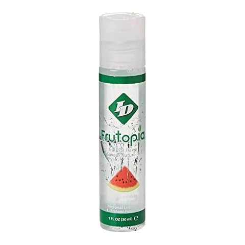 ID Frutopia Strawberry,Raspberry,Watermelon, Cherry, Mango Passion Flavored Lubricant 1 Ounce (Watermelon) Cover