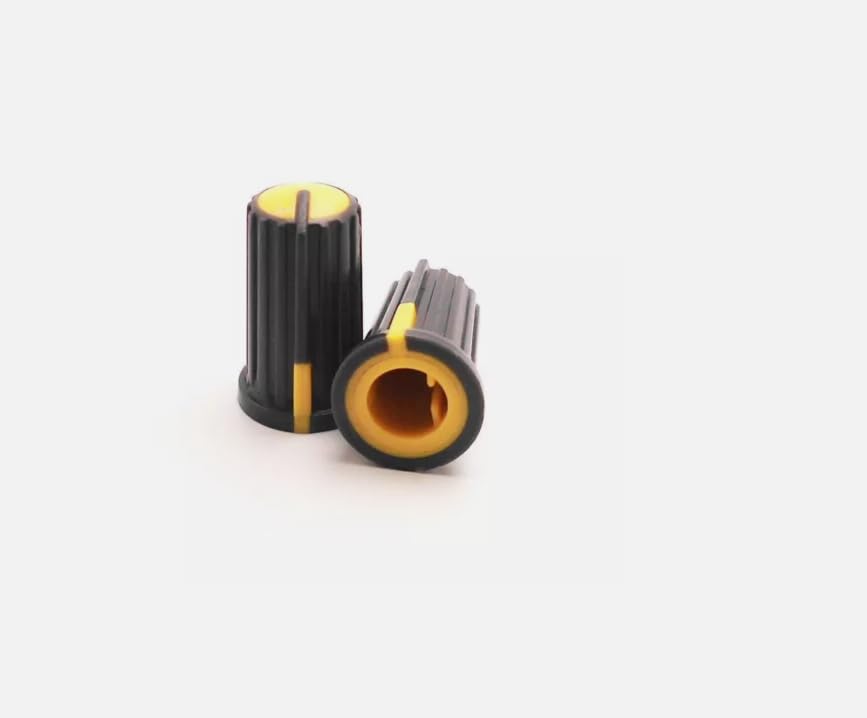 5PCS for Mixer (Yellow) Replacement Rotary Control Knob Cap
