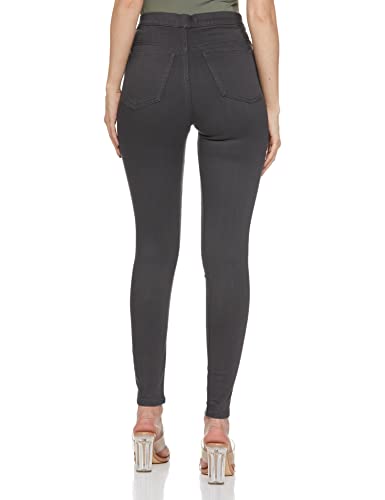 Image of Marks & Spencer Womens Light Wash High Rise Skinny Fit Jeans