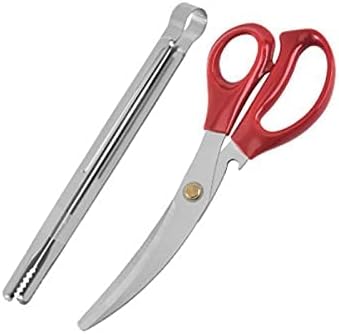 Safe Cooking Scissors Kitchen Shears 2Pack Heavy Duty Multipurpose Stainless Steel Sharp Utility Food