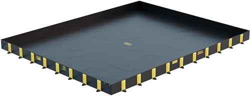 Justrite Rigid-Lock QuickBerm®, 16' x 20' x 12"