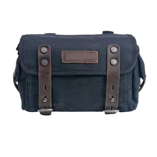 Sacoche de selle moto étanche amovible et son sac messager en cuir